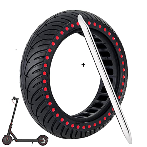 E Scooter Reifen,8.5 Zoll Ersatzräder Soild Reifen mit Montagewerkzeug Für Mijia Mi Xiaomi M365 1S,Essential,Pro,Pro 2, Elektro-Scooter Vollgummi Tyre Reifen von YINUOHUA