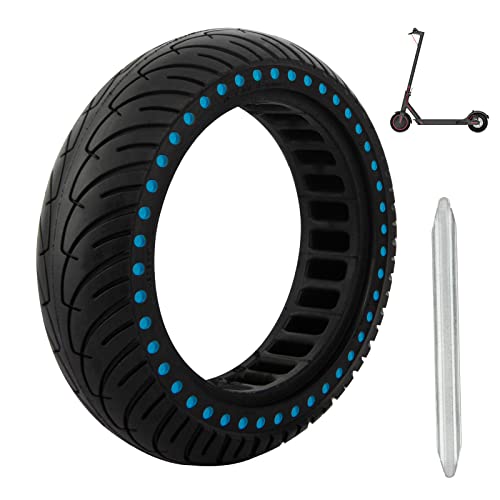 Solid Reifen, 8.5 Zoll E Scooter Ersatzräder Tyres mit Montagewerkzeug Kompatibel Für Mijia Mi Xiaomi M365 1S,Essential,Pro,Pro 2, Elektro-Scooter Vollgummi Tyre Reifen von YINUOHUA