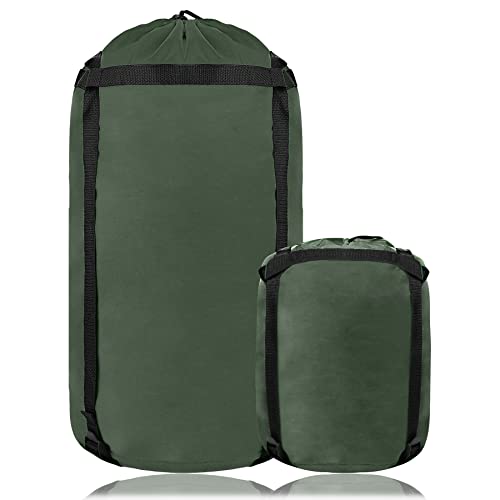 YINXN 46 l Kompressions-Sack für Schlafsack, leicht, wasserdicht, kompakt, Nylon, Aufbewahrungstasche für Camping, Wandern, Reisen, Rucksackreisen von YINXN