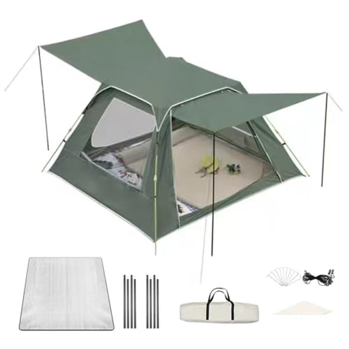 YIWENG Sunproof, winddichtes, schnell zu öffnendes Zelt für den Außenbereich, leichtes, wasserdichtes, faltbares Zelt, vollautomatisches Camping-Picknick-Sonnenschutz-Sonnenschutzzelt von YIWENG