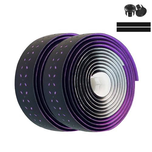 YIZITU 2pcs Bequeme Fahrräder Lenker Klebeband Fahrrad Lenkerklebeband Stoßdämpfungsabsorption Wrap Accessoire Road Bikes Lenker Radsportzubehör von YIZITU