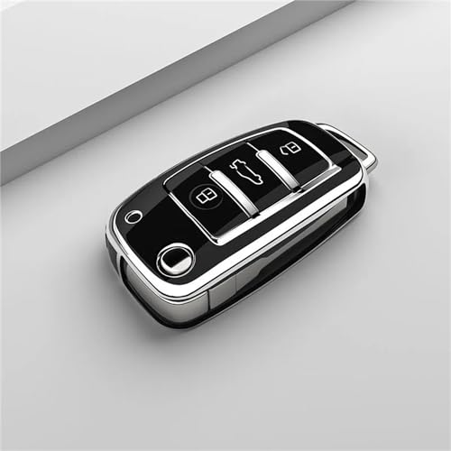 YIZMO Autoschlüssel-Schutzhülle, kompatibel mit Audi A1, A3, A6, A6L, Q2, Q3, Q7, TTS, R8, S6, RS3, Schlüsselschutzhülle, Autozubehör von YIZMO