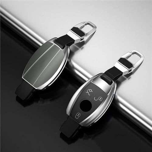 YIZMO Autoschlüssel-Schutzhülle, kompatibel mit Mercedes Benz ABCES-Klasse W204 W205 W212 W213 W176 GLC CLA W177 von YIZMO