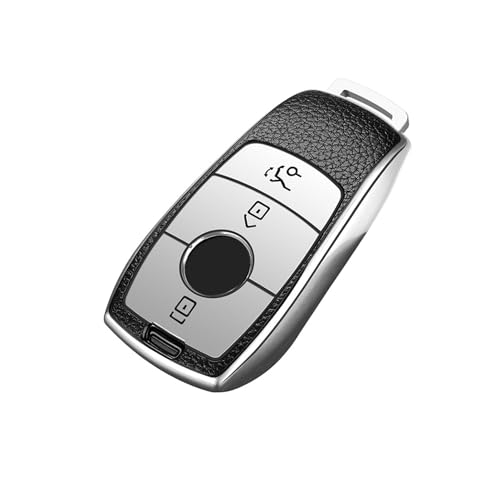YIZMO Schutzhülle für Auto-Fernschlüssel, kompatibel mit Mercedes Benz ACESG GLS CLA Klasse W213 W177 W205 W222 X167 W177, kompatibel mit AMG von YIZMO