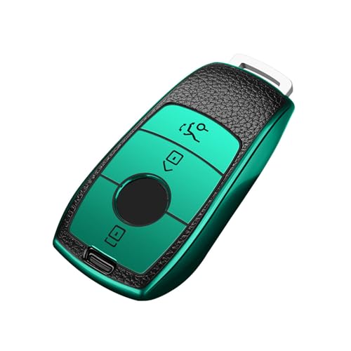 YIZMO Schutzhülle für Auto-Fernschlüssel, kompatibel mit Mercedes Benz ACESG GLS CLA Klasse W213 W177 W205 W222 X167 W177, kompatibel mit AMG von YIZMO