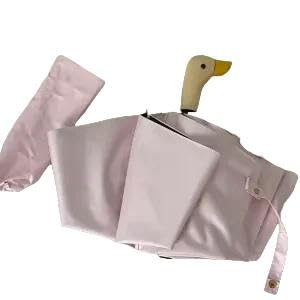 YJHLY Regenschirm Regenschirm Dual-Gebrauch Sonniger Und Regnerischer Uv-Schutz Faltete Regenausrüstung Windschutz Sonnenschirm Für Kreative Weibliche Geschenke-Pink von YJHLY