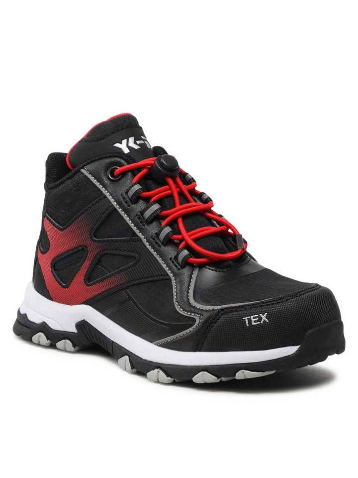 YK-ID by Lurchi Sneakers Crizz-Tex 33-27105-31 S Black Dk Grey Red Sneaker von YK-ID by Lurchi