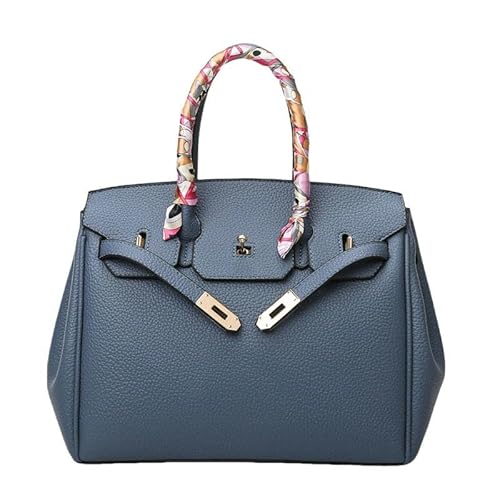 YLQQdMK Damenhandtasche Frauenbeutel Mehrstufige Handtasche Litschäer Muster Schulter Messenger-Tasche-Pfauenblaue Einzelne Tasche YLQQdMK Damenhandtasche Frauenbeutel Mehrstufige Handtasche Litschäer Muster Schulter Messenger-Tasche-Pfauenblaue Einzelne Tasche von YLQQdMK