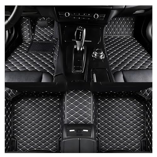YLWDKORR Auto Fußmatten für Fortuner 2004-2010 7 Sitze Auto Schwarze Fußmatten Vollbedeckung Teppich Nicht rutscher Schutz von YLWDKORR