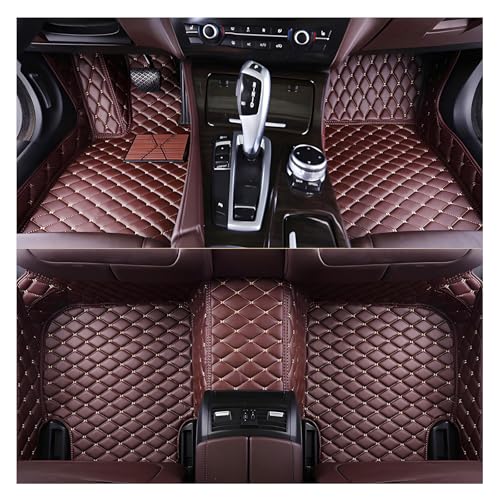 YLWDKORR Auto Fußmatten für L&and Cruiser 100 200 300 2007-2014 5 Sitze Auto Schwarze Fußmatten Vollbedeckung Teppich Nicht rutscher Schutz von YLWDKORR