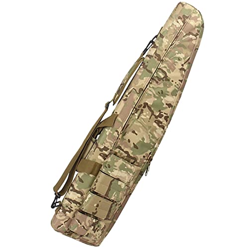 Taktischer Gewehrkoffer ,Gewehrtasche Lange Jagdtasche,Waffentasche für langwaffen abschließbar,Taktischer Gewehrkoffer Schrotflinten Tasche Waffenkoffer ( Color : Camouflage , Size : 120cm/47.2in ) von YLZBA