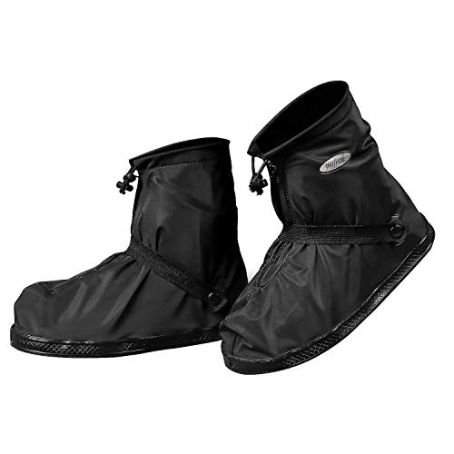 YMTECH Regenüberschuhe Wasserdicht Schuhe 1 Paar, Outdoor Rutschfester Radsportschuhe Überschuhe (38-39 EU) von YMTECH
