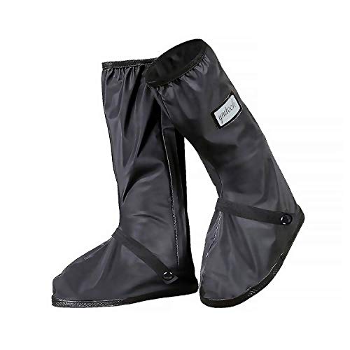 YMTECH Regenüberschuhe Wasserdicht Schuhe 1 Paar, Outdoor Rutschfester Radsportschuhe Überschuhe (38 - 39 EU) von YMTECH