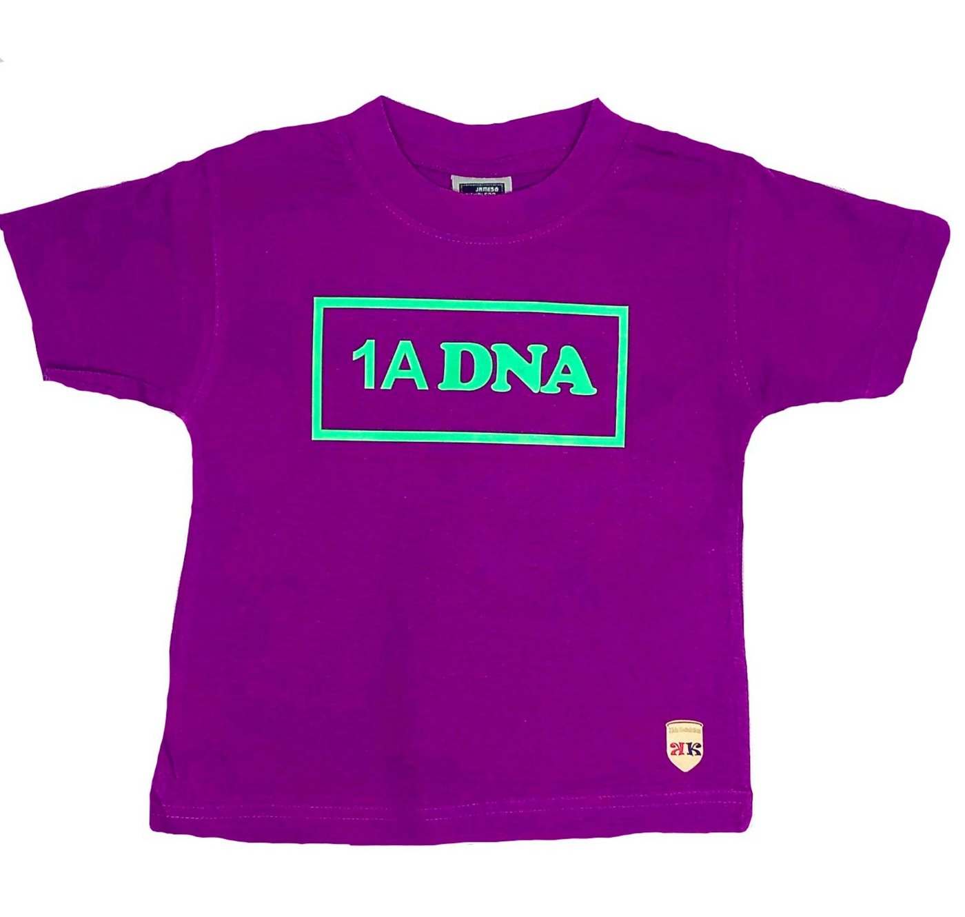 YO sport T-Shirt 1A DNA Print, aus Baumwolle, mit Rundhalsausschnitt von YO sport