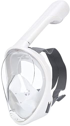 Schnorchelmaske für Erwachsene und Kinder, Vollgesichts-Schnorchelmaske für Erwachsene, 180° Panorama-Ultraklare Sicht, Volltrocken-Schnorchel, Erstickungsschutz, Tauchausrüstung von YOFOKE