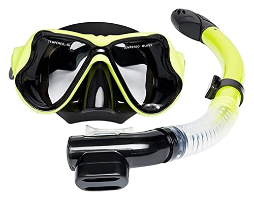 Tauchmasken Schnorcheln Silikon Wasserdicht Und Anti-beschlag Unisex HD Tauchausrüstung Schwimmen von YOFOKE