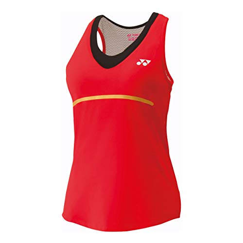 YONEX Damen, Tank-Top Rot, Weiß, XL Oberbekleidung von YONEX