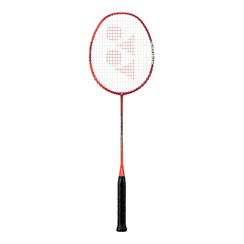 YONEX Graphit Badmintonschläger Astrox Lite Serie (G4, 77 g, 13,6 kg Spannung) (Astrox 01 Ability Red) von YONEX