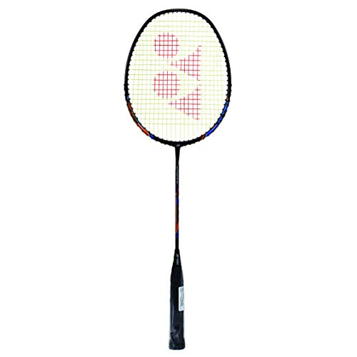 Yonex Nanoray Light 18i Graphite Badminton Racquet with Free Full Cover (77 Grams, 30 lbs Tension, Black) von YONEX