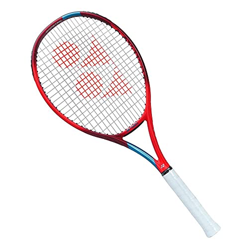 YONEX New Vcore 100L Tango Red Unbesaitet 280G Tennisschläger Turnierschläger Rot - Blau 2 von YONEX