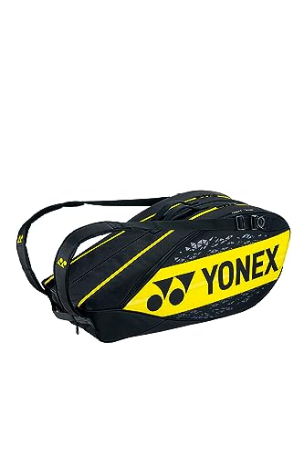 YONEX PRO Racquet Bag (6 PCS) Yellow/Black von YONEX