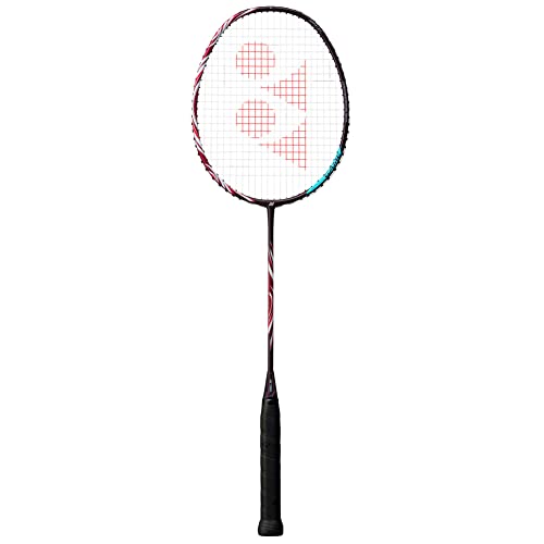 Yonex Astrox 100 Badmintonschläger (Kurenai), vorbespannt von YONEX