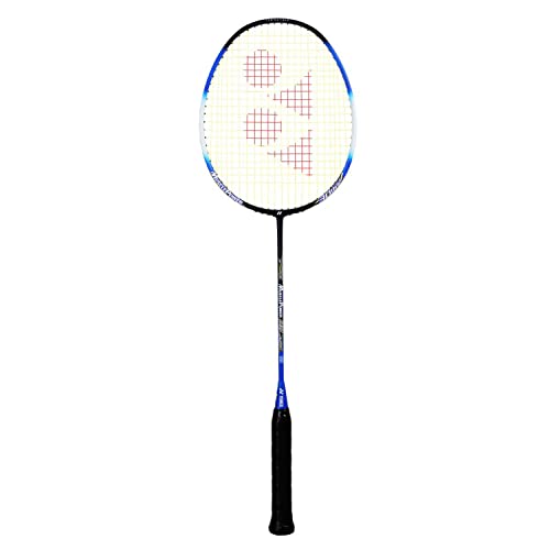 Yonex Muscle Power 22 Badminton-Schläger, Aluminiumbesaitet, 4U-G5 (schwarz/blau) von YONEX