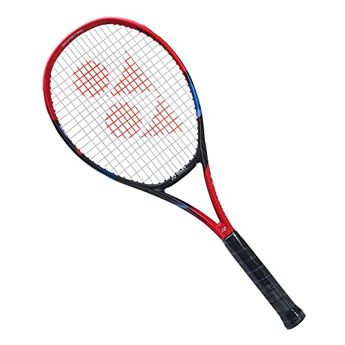 Yonex Vcore 98 (305G) Scarlet unbesaitet 305g Tennisschläger Rot - Blau Griffstärke 4 von YONEX