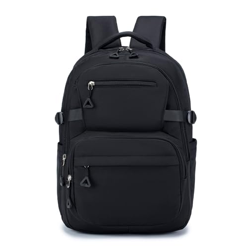 YOODI British Airways 40x30x15 Handgepäck Rucksack Wasserdicht Reiserucksack Handgepäck Flugzeug Schulrucksack Laptop Rucksack 14 Zoll Carry On Luggage Cabin Bag für Damen Herren, Schwarz von YOODI