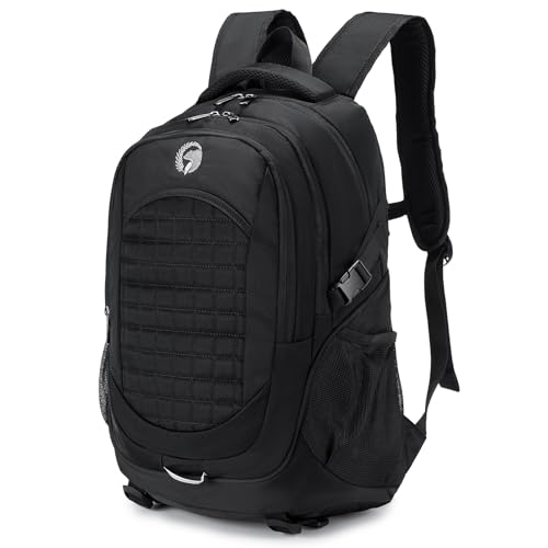 YOODI easyJet 45x36x20cm Laptop Rucksack 15,6 Zoll 30L Groß Wasserdicht Handgepäck Reiserucksack Flugzeug Tagesrucksäcke Schulrucksack Oxford Arbeitsrucksack für Büro Uni Herren Damen Reisen von YOODI