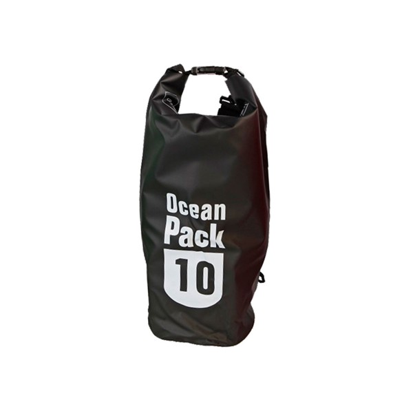 OCEAN PACK 10 Liter schwarz - wasserfester Beutel von YOUCAMP