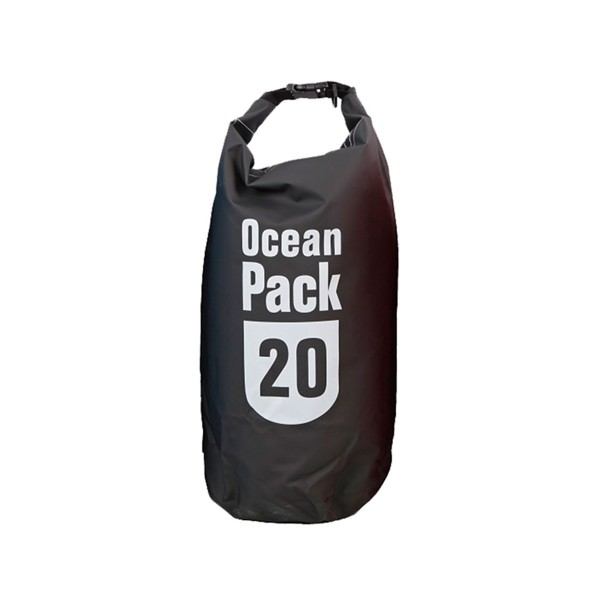 OCEAN PACK 20 Liter schwarz - wasserfester Beutel von YOUCAMP