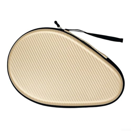 YUANGANG Tasche für Tischtennisschläger aus EVA, wasserdicht, 28 x 18 x 4 cm (1 Gelb) von YUANGANG