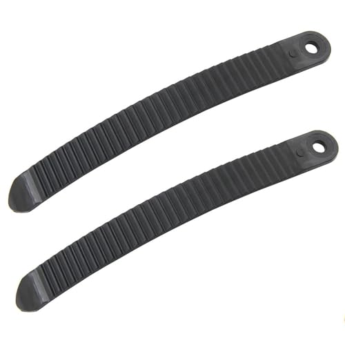 YUANYAO Snowboard-Bindungs-Zungen-Leitergurte aus schwarzem Kunststoff, 7,6 Zoll und 7,2 Zoll for Snowboard-Strap-in-Bindungssystem (Color : 183mm) von YUANYAO