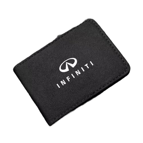 YUHOME Auto-Kartenhalter,für Infiniti Q50L QX50 QX60 QX55 Q30 Q80 Q70L QX70 L60 FX35 ESQ.Schönes Aussehen und praktisch Brieftaschen-Hülle von YUHOME