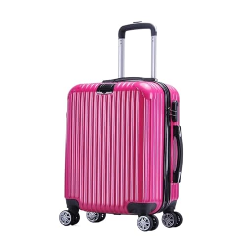 YUMIONB Koffer Boardable, Freizeit- Und Multifunktionaler Business-Trolley, ABS Boardable Passwort-Reisekoffer Suitcase (Color : Red, Size : A) von YUMIONB