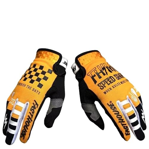 YUYAO Motorrad Handschuhe Herr Touchscreen-Geschwindigkeits-Motocross-Handschuh, Fahrradhandschuhe, MX MTB, Off-Road-Rennsport, Fahrradhandschuh Motorradhandschuhe Herren (Color : 20, Size : L) von YUYAO