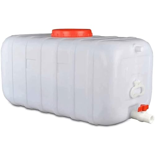 YXCUIDP Kunststoff-Wassertank Verwendet for Camping Im Freien, Tragbarer Wassertank Haushalt, Outdoor-Wandern, Hurrikan-Notfallwassertank (Size : 200L) von YXCUIDP