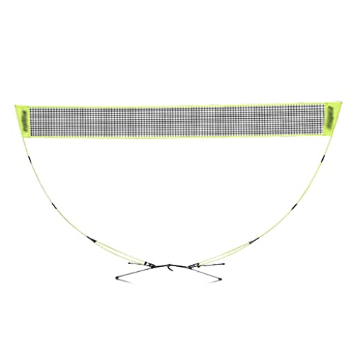 3 m einfacher tragbarer Badminton-Netzständer, einfach einzurichtendes Volleyballnetz für Tennis-Pickleball-Training, Indoor-Outdoor-Sportarten von YXJPP