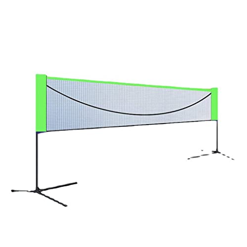 Netzständer für den Außenbereich, tragbarer, zusammenklappbarer Standard-Badminton-Netzständer, mobiles Netz für den Außenbereich von YXJPP