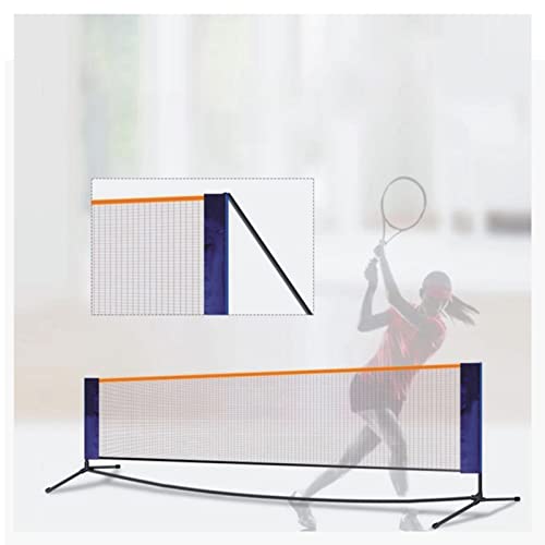 Tragbares Badmintonnetz-Set, faltbares Volleyball-Badmintonnetz, Familienspiel, Geschenk für Kinder, Hinterhofsportarten (Größe: B 310 cm) von YXJPP