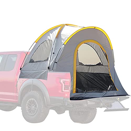 YXMPCZYY Pickup-Truck-Zelt, LKW-Campingzelt für 5,5-Fuß-Bett |Wetterfestes 210D Oxford-Tuch + Glasfaser für Outdoor-Camping-Wanderzubehör () von YXMPCZYY