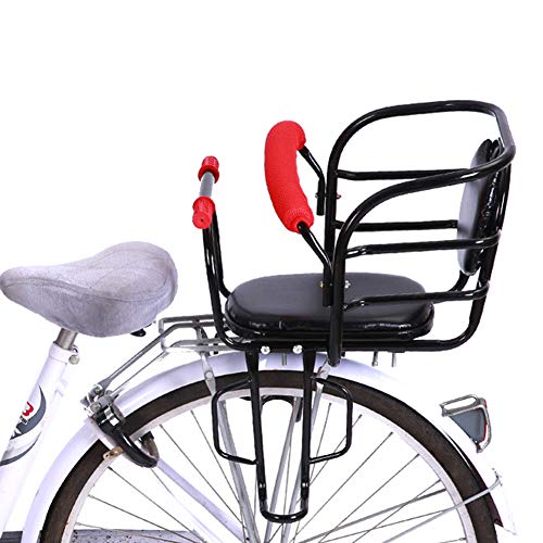 YXZN Fahrradsitz Kinder Hinten mit Sicherheitsgurt Verdicken Universal Kindersitz Geeignet für 0-6 Jahre Altes Baby von YXZN