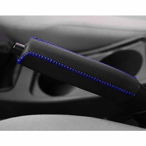 Auto Handbremse Abdeckung, für Smart #1 SUV 2023+ Handbremsenabdeckung Aus Leder Rutschfeste Handbremsschutz Knopf Schutz-Dekorationsabdeckung,A von YYBCDSA