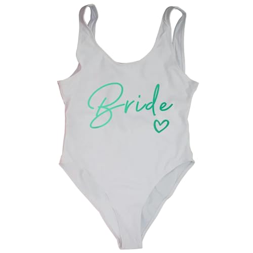 YYNLIN Bikini Lose Braut Badeanzug Frauengruppe Braut EIN Stück Badeanzug Für Strandparty Badeanzug Geeignet-braut5-xl von YYNLIN