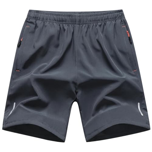 YYNLIN Shorts Herren Sommersportshorts Männer Komfortable Elastische Kleidung Männlich Atmungsaktiv-grau-l Für 170 cm 50 Kg von YYNLIN