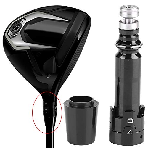 YYQTGG Golfschläger-Anschluss Dirver Golfschaftadapter Aluminiumlegierung Driver Adapte Langlebig für Golfschläger für Golfhülsen (Kaliber .355) von YYQTGG