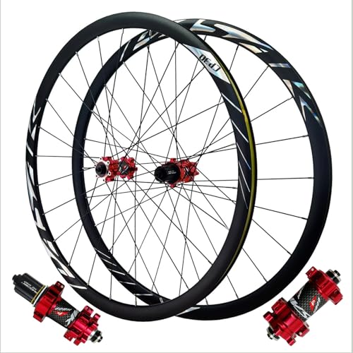 YZSMD Road Bicycle Wheelset 700C Aluminum Alloy 40MM Rim Quick Release 6 Nails Disc Brake Front & Rear Wheels 24H Bike for 7-11 von YZSMD