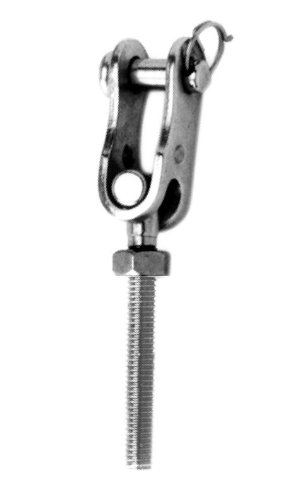 M6 Edelstahl A4 Wantenspanner Toggle mit Linksgewinde von Yacht Steel