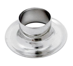 Yacht Steel Öse, DOT, Messing vernickelt, 11mm von Yacht Steel